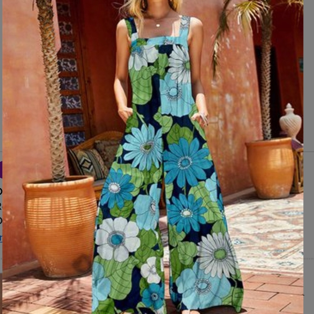 Floral Jumpsuit